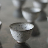 Masako Nakagami 'Speckled White Miniature Tea Cup'