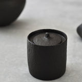 Annette Lindenberg 'Lidded Cast Iron Jar'
