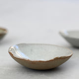 Jennifer Morris 'Small Bowl in Snowflake Glaze III'