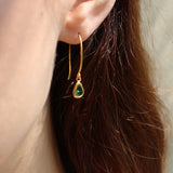 Ram Rijal 'Emerald earrings'