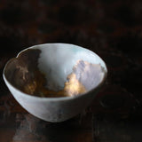 Asaho Kamiya 'Purple and Gold Sake Cupぐい呑 金紫'
