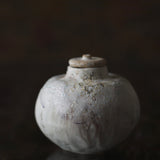 Asaho Kamiya 'Uroko Tea Caddy / Bottle 瓶 鱗、茶 花'