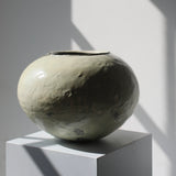 Marco Minetti 'Round Vessel with Matte Walnut Ash Glaze II'