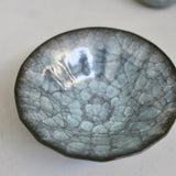 Takashi Suzuki 'Blue Crackle Tea Bowl III'