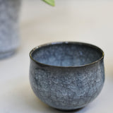 Takashi Suzuki 'Blue Crackle Tea Bowl I'