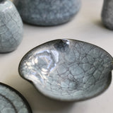 Takashi Suzuki 'Blue Crackle Tea Bowl II'