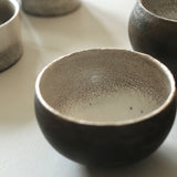 Jennifer Morris 'Raku bowl with a torn rim and a white crackle glaze' 2