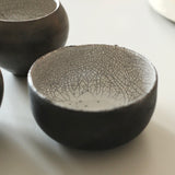 Jennifer Morris 'Raku bowl with a torn rim and a white crackle glaze' 4