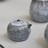 Takashi Suzuki 'Blue Crackle Water Dropper I'