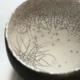 Jennifer Morris 'Raku bowl with a torn rim and a white crackle glaze' 4