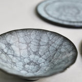 Takashi Suzuki 'Blue Crackle Tea Bowl III'
