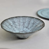 Takashi Suzuki 'Blue Crackle Tea Bowl III'