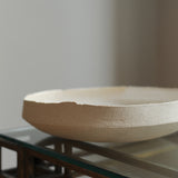 Jennifer Morris 'Large platter with a torn rim and a shiny white glaze' 2