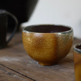 Jack Doherty 'Soda Fired Ochre and Green Breakfast Bowl'