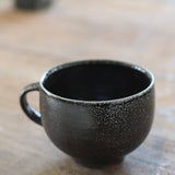 Jack Doherty 'Soda Fired Large Black Teacup'