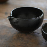 Jack Doherty 'Soda Fired Large Black Pouring Bowl'