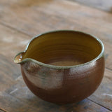 Jack Doherty 'Soda Fired Large Ochre Pouring Bowl'