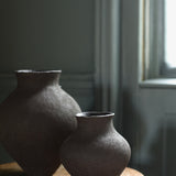 Enriqueta Cepeda 'Black Long Neck Vessel 6'