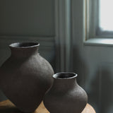 Enriqueta Cepeda 'Black Long Neck Vessel 6'