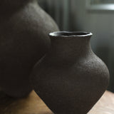 Enriqueta Cepeda 'Black Long Neck Vessel 6'