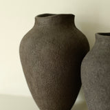 Enriqueta Cepeda 'Black Sculptural Vessel 5'