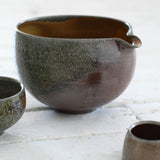 Jack Doherty 'Soda Fired Large Ochre Pouring Bowl'