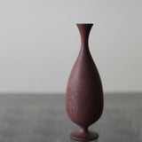 Takehito Ichikawa 'Purpleheart Dried Flower Vase 7'