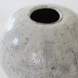 Marco Minetti 'Leaning Round Vessel with Walnut Ash Glaze V'