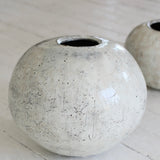 Marco Minetti 'Leaning Round Vessel with Walnut Ash Glaze V'