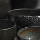Jack Doherty 'Soda Fired Shallow Black Espresso Cup'