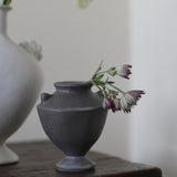 Charlotte McLeish 'Carinated Vase in Grey'