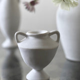 Charlotte McLeish 'Carinated Vase in White'