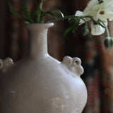 Charlotte McLeish 'Costrel Vase in Crackle'