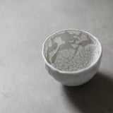 Annette Lindenberg 'Through the splitting snow' Tea bowl