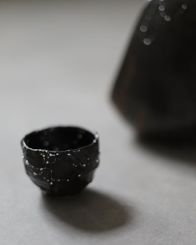 Annette Lindenberg 'Drizzled skies' Sake cup