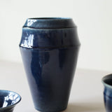 Will Papworth 'Large Vessel in Indigo'
