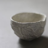Annette Lindenberg 'Scratched porcelain' Tea bowl