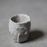 Annette Lindenberg 'Scratched porcelain' Yunomi