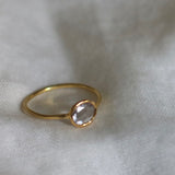 Ram Rijal 22ct Gold Ring with Grey Sapphire