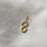 Ram Rijal 22ct gold Initial Pendant (Customisable)