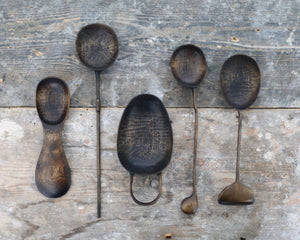 Marie Eklund Set of 5 Birch Spoons (C8)