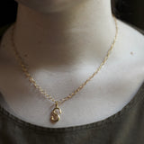 Ram Rijal 22ct gold Initial Pendant (Customisable)