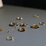 Ram Rijal 22ct Gold Ring with Clear Sapphire