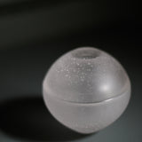 Lola Lazaro Hinks Lens Container in clear with bubbles