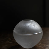 Lola Lazaro Hinks Lens Container in clear with bubbles