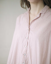Album di Famiglia Tailored collar dress tc in Petal pink