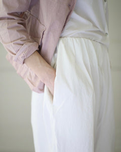 Album Di Famiglia Wrinkled trousers in Off White