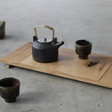 Pachadesign 'Altar in English Oak with Brass I'