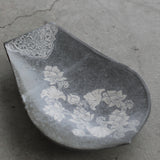 Kumiko & Michihiro Dōmoto 'Inlay Lotus Petal Plate'