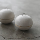 Youyou Wang 'Round Container with Tungsten Handle II'